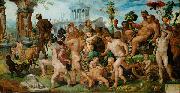 Maarten van Heemskerck Triumphzug des Bacchus Sweden oil painting artist